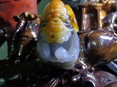 新疆和田玉—鸿运财神