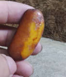 和田玉黄玉籽料之鸡油黄
